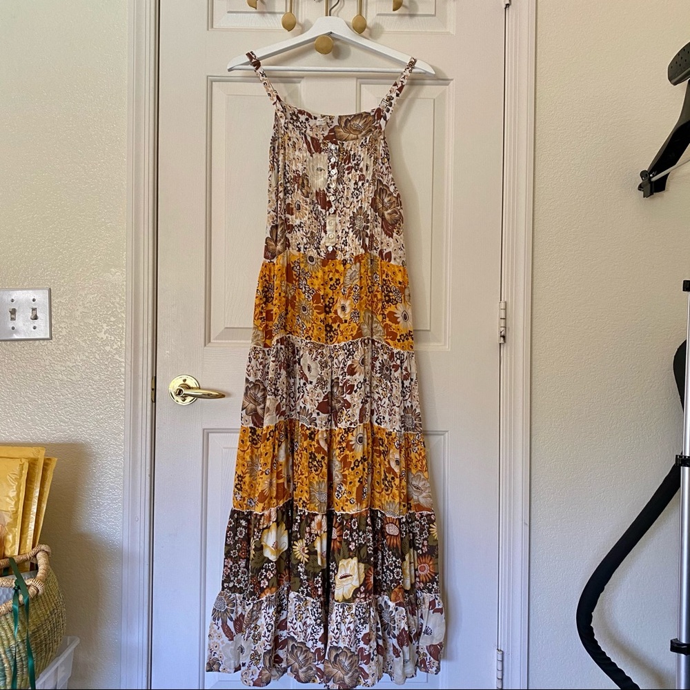 Spell desert daisy maxi dress L